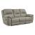 Next-Gen Gaucho Faux Nubuck Leather Reclining Living Room Set
