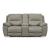 Next-Gen Gaucho Faux Nubuck Leather Reclining Loveseat w/Console