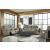 Next-Gen Gaucho Faux Nubuck Leather Reclining Living Room Set