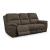 Next-Gen Gaucho Faux Nubuck Leather Reclining Living Room Set