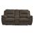 Next-Gen Gaucho Faux Nubuck Leather Reclining Living Room Set
