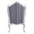 Ciddrenar Linen Fabric/Wood Chair w/Pillow
