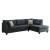 Laurissa Fabric Sectional Sofa w/Right Chaise & Ottoman