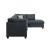Laurissa Fabric Sectional Sofa w/Right Chaise & Ottoman