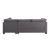 Laurissa Fabric Sectional Sofa w/Right Chaise & Ottoman