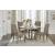 Vermillion Wood/Fabric Side Chair