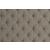 Vermillion Fabric Button-Tufted Bed, King Size