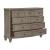 Vermillion Wood/Wood Veneer Dresser