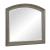 Vermillion Wood/Wood Veneer Mirror