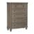 Vermillion Wood/Wood Veneer Chest