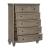 Vermillion Wood/Wood Veneer Chest