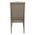 Vermillion Wood/Fabric Side Chair