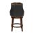 Bayshore Transitional Vinyl/Wood Counter Dining Chair