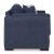 Evansley Casual Navy Loveseat | Machine-Washable Performance Fabric