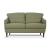 Helena Leather Loveseat