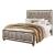 Ivy Tufted Fabric Bed