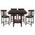Diego Transitional Counter Dining Room Set