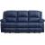 Zuriel Power Motion Leatherette Reclining Sofa