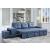 Strophios Fabric L-Shaped Reversible Sleeper Sectional Sofa