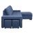 Strophios Fabric L-Shaped Reversible Sleeper Sectional Sofa