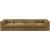Rummi 126-inch Velvet Performance Fabric Upholstered 4-Piece Modular Sofa