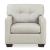 Belziani Leather Oversized Chair