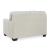 Belziani Leather Loveseat