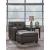Belziani Leather Oversized Chair