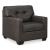 Belziani Leather Oversized Chair