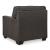 Belziani Leather Oversized Chair
