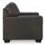 Belziani Leather Oversized Chair