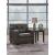 Belziani Leather Oversized Chair
