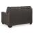 Belziani Leather Loveseat
