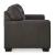 Belziani Leather Loveseat