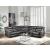 Imogen Leather-Aire Power Motion L-Shaped Sectional Sofa w/USB