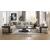 Niamey Fabric/Wood Living Room Set