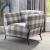Niamey Fabric/Wood Living Room Set