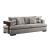 Niamey Fabric/Wood Sofa