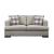 Niamey Fabric/Wood Loveseat