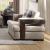 Niamey Fabric/Wood Living Room Set