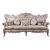 Jayceon Fabric Tufted Sofa w/Pillows