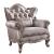 Jayceon Fabric Tufted Chair w/Pillow