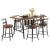 Selbyville Transitional Counter Dining Room Set