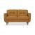 Radwan Leather Loveseat