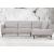 Tampa Leather L-Shaped Sectional Sofa w/Right Facing Chaise