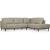 Tampa Leather L-Shaped Sectional Sofa w/Right Facing Chaise