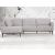 Tampa Leather L-Shaped Sectional Sofa w/Left Facing Chaise