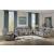Zubaida Velvet Living Room Set w/USB Dock & Console