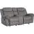 Zubaida Velvet Living Room Set w/USB Dock & Console