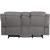 Zubaida Velvet Loveseat w/USB Dock & Console